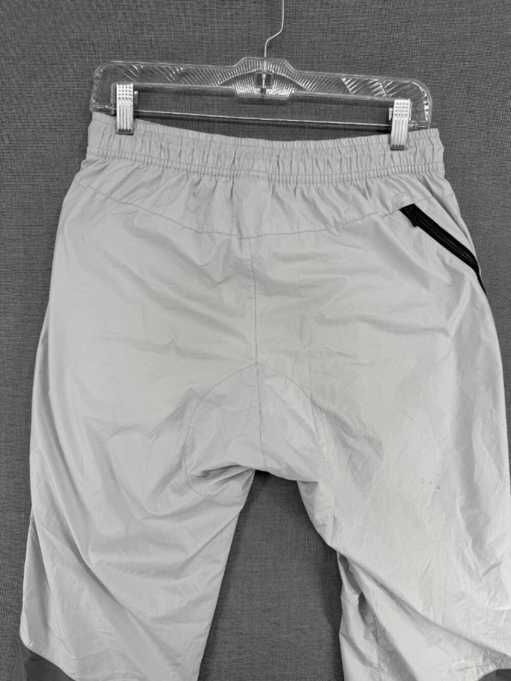 Nike Track Pants Mens M 29" White Woven Joggers Zip Windrunner 898403-043